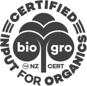 BioGro - Certified input for organics